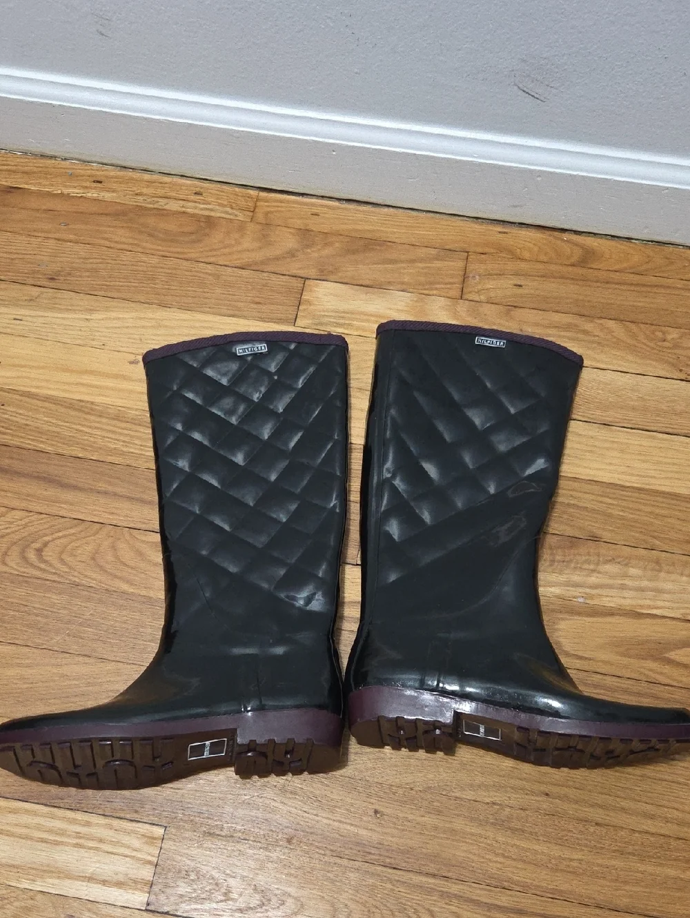 Tommy Hilfiger Tall Tufted Rain Boots